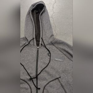 Field Scout Gray Zip-Up Hoodie, Small